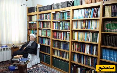 گشتی در کتابخانه شخصی آیت الله هاشمی رفسنجانی/ گنجینه ارزشمند در دل جماران+عکس