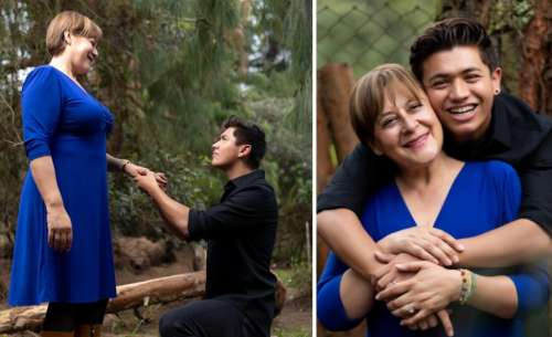 بازیگر کلمبیایی ۵۴ ساله تصمیم دارد با پسری ۳۰ سال کوچکتر از خودش ازدواج کند