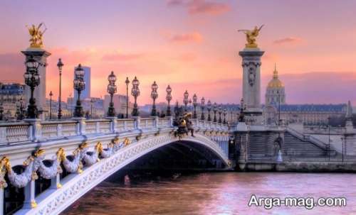 پل الکساندر سوم پاریس و زیبایی های آن