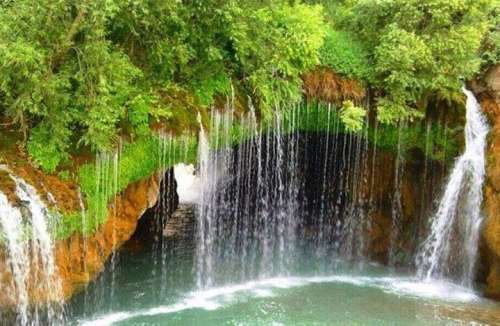 آبشار بی‌ بی سیدان | یکی از آبشارهای زیبای اصفهان