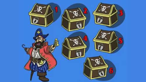 آزمون هوش: آیا می توانید به دزد دریایی کمک کنید تا قفل کلید را در 11 ثانیه پیدا کند؟