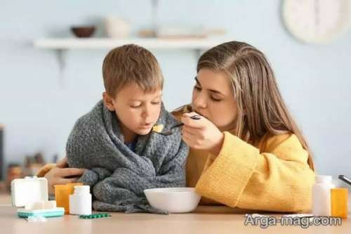 تقویت کودک سرماخورده با ویتامین ها و غذاهای مفید