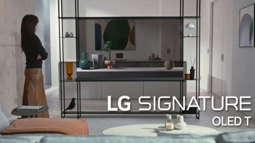 آشنایی با تلویزیون شفاف سیگنچر ال جی LG Signature OLED T