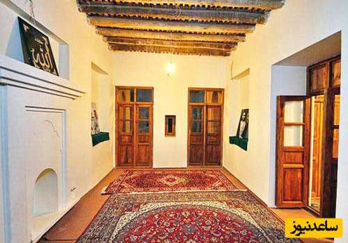تصاویری از خانه زیبا و باصفای امام خمینی (ره) با قدمت 116 ساله/ حوض قلبی شکل در دل حیاط