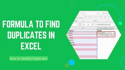 آموزش شناسایی و حذف داده های تکراری در اکسل Excel