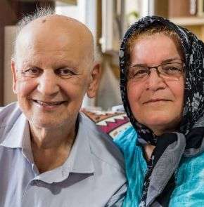بیوگرافی ابوالحسن خوشرو و همسرش نسیم میرزانژاد