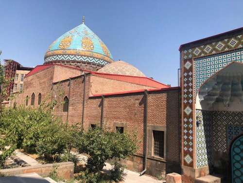 مسجد کبود ؛ یادگار هنر ایرانی در ارمنستان