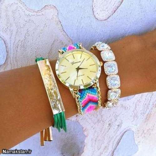 انواع مدل ساعت مچی دخترانه دستبند دار شیک و جدید ۹۸ – ۲۰۱۹