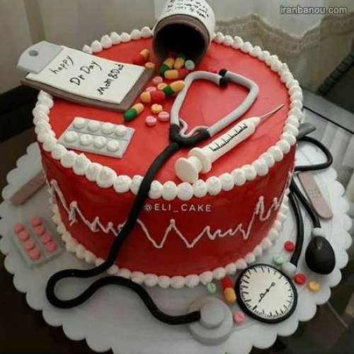 کیک روز پزشک | متن تبریک روز پزشک