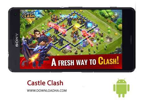 دانلود بازی نبرد قلعه Castle Clash 1.6.22 – اندروید