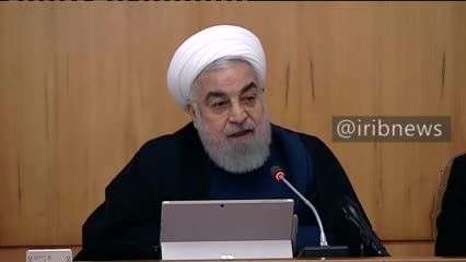 روحانی: خوشحالیم امروز روابط بانکی ما با برخی کشورها بدون سوئیفت انجام می‌شود+فیلم