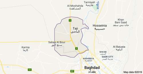 ادعای العربیه:سه موشک به پایگاه نظامیان آمریکایی در بغداد اصابت کرد