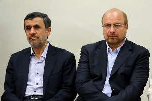 قالیباف: دیدارم با احمدی‌ نژاد فقط عید دیدنی بود