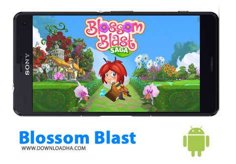 دانلود Blossom Blast Saga Flower Link v74.0.6 – بازی انفجار شکوفه ها برای اندروید