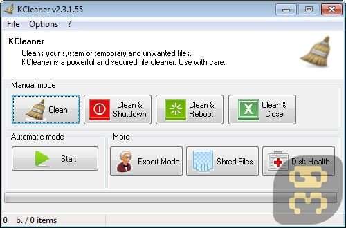 دانلود KCleaner 3.6.4.104 – پاکسازی فایلهای بیهوده از هارد دیسک