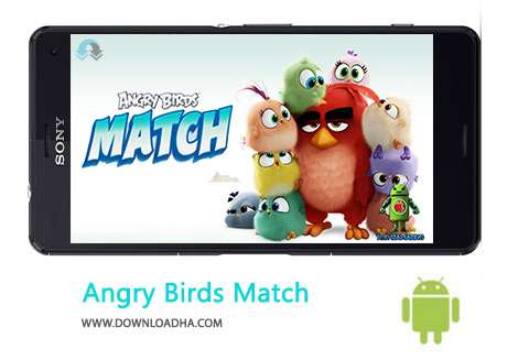 دانلود Angry Birds Match 3.5.2 – بازی پازل انگری بردز برای اندروید