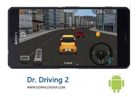 دانلود بازی مسابقه ای Dr. Driving 2 1.42 – اندروید