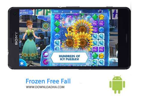 دانلود بازی معمایی و زیبای فروزن Frozen Free Fall 8.4.1 – اندروید