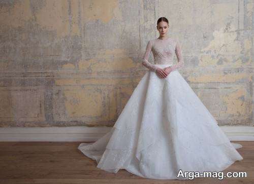 ۷۰ مدل لباس عروس پوشیده با طراحی لاکچری و جذاب