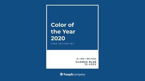 رنگ سال 2020 | آبی کلاسیک توسط پنتون معرفی شد